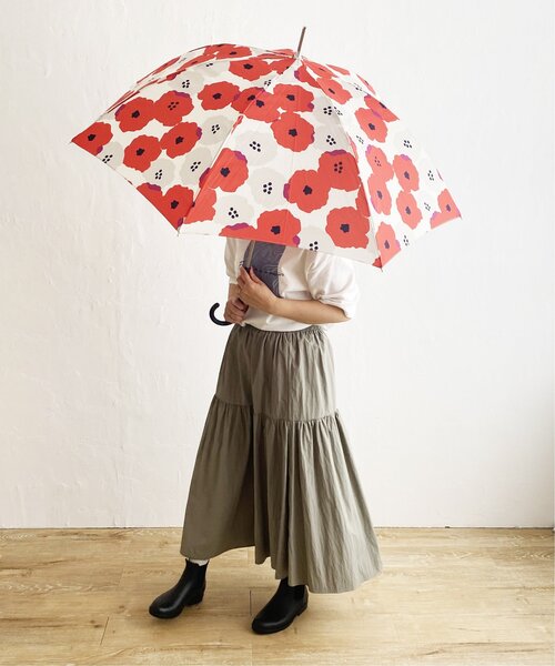 LBC(エルビーシー)の「【撥水】Wpc. ピオニ長傘(長傘・レディース・イエロー系/スカイブルー/レッド・FREE)」の3枚目の写真