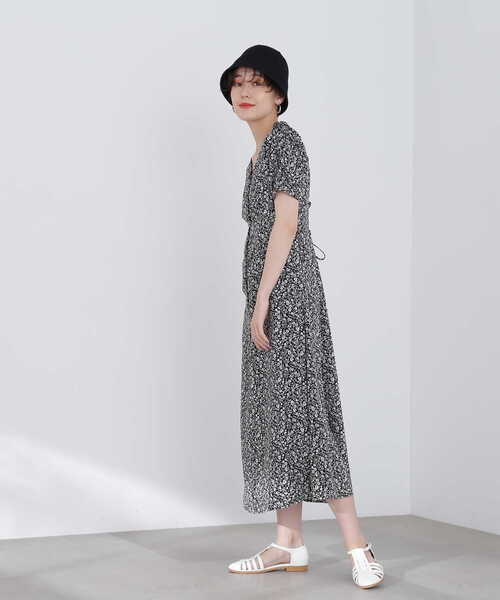 N.（N. Natural Beauty Basic）（エヌエヌナチュラルビューティーベーシック）の「【S Size Line】バックレースパワショルワンピース（ワンピース・レディース・ブラック系その他/ブルー系その他/オフホワイト・SMALL/MEDIUM）」の7枚目の写真