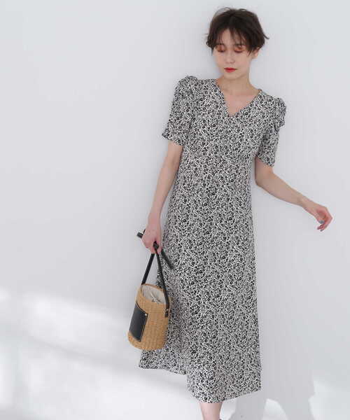 N.（N. Natural Beauty Basic）（エヌエヌナチュラルビューティーベーシック）の「【S Size Line】バックレースパワショルワンピース（ワンピース・レディース・ブラック系その他/ブルー系その他/オフホワイト・SMALL/MEDIUM）」の17枚目の写真