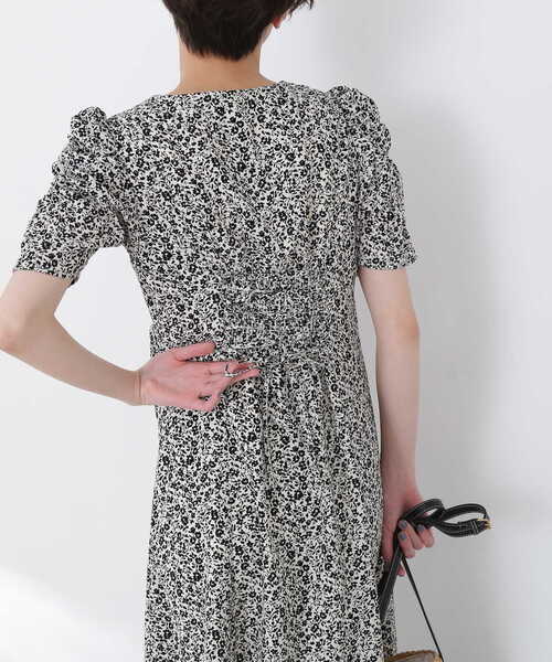 N.（N. Natural Beauty Basic）（エヌエヌナチュラルビューティーベーシック）の「【S Size Line】バックレースパワショルワンピース（ワンピース・レディース・ブラック系その他/ブルー系その他/オフホワイト・SMALL/MEDIUM）」の22枚目の写真