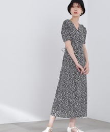 N.（N. Natural Beauty Basic） | バックレースパワショルワンピース(ワンピース)