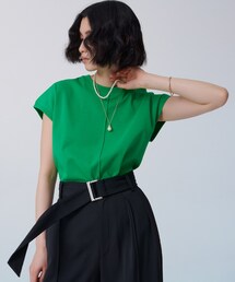 GALLEST | フレンチクルートップス【ウォッシャブル】(Tシャツ/カットソー)