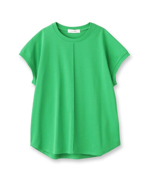 GALLEST(ギャレスト)の「フレンチクルートップス【ウォッシャブル】(Tシャツ/カットソー・レディース・グリーン/ホワイト系/ブラック・38/05)」の4枚目の写真