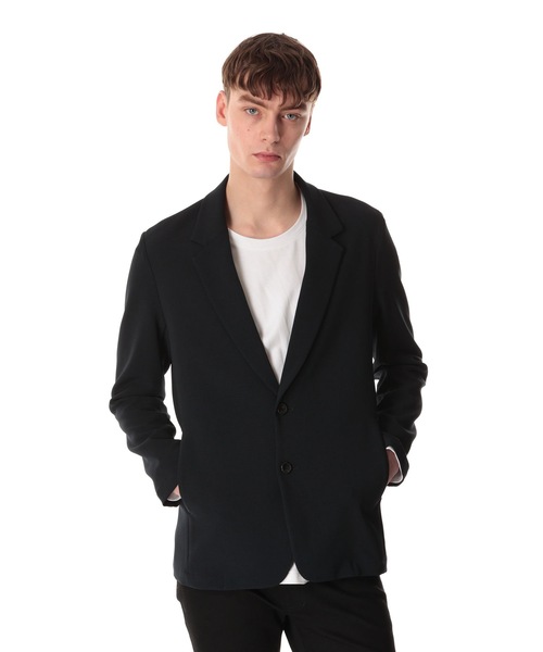 ATTACHMENT(アタッチメント)の「ストレッチ ダブルクロス 2Bジャケット / PE STRETCH DOUBLE CLOTH 2B JACKET(テーラードジャケット・メンズ・ブラック/グレー/ダークネイビー・2/3/1/4)」の8枚目の写真