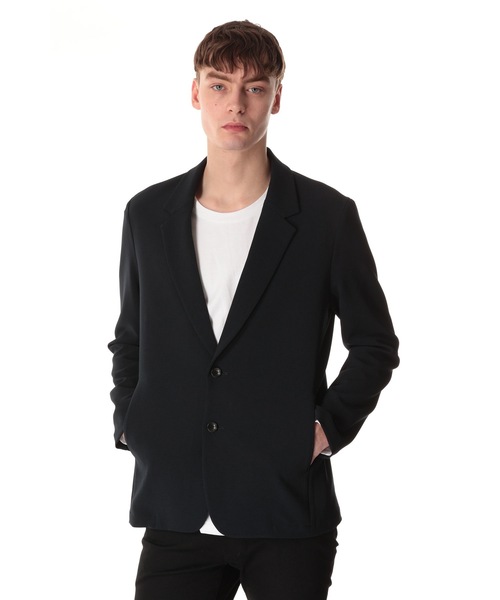 ATTACHMENT(アタッチメント)の「ストレッチ ダブルクロス 2Bジャケット / PE STRETCH DOUBLE CLOTH 2B JACKET(テーラードジャケット・メンズ・ブラック/グレー/ダークネイビー・2/3/1/4)」の7枚目の写真