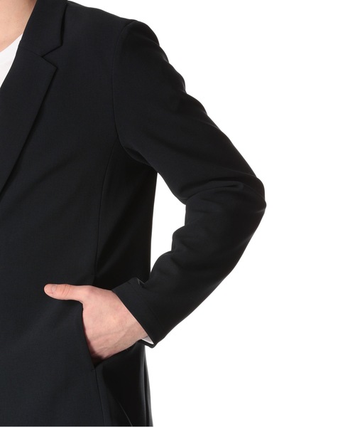 ATTACHMENT(アタッチメント)の「ストレッチ ダブルクロス 2Bジャケット / PE STRETCH DOUBLE CLOTH 2B JACKET(テーラードジャケット・メンズ・ブラック/グレー/ダークネイビー・2/3/1/4)」の11枚目の写真