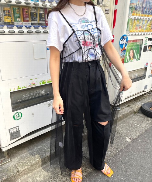 セール】☆ チュールキャミワンピース 252761（ワンピース