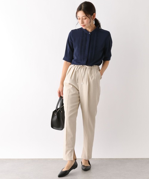 LEPSIM（レプシィム）の「ピンタックブラウスSS 178761（シャツ