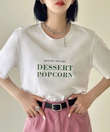 etade | ポップコーンロゴTシャツ etdw23s003(Tシャツ/カットソー)