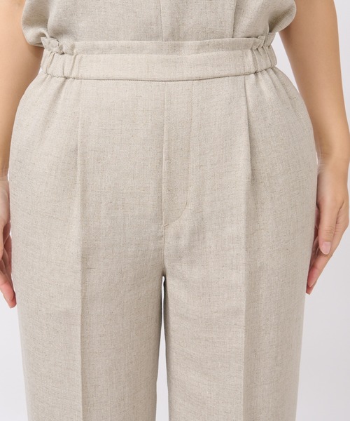 RIVE DROITE（リヴドロワ）の「手洗い可能/リネンライクセミワイドパンツ（その他パンツ・レディース・ブラック/ベージュ・36/38）」の5枚目の写真