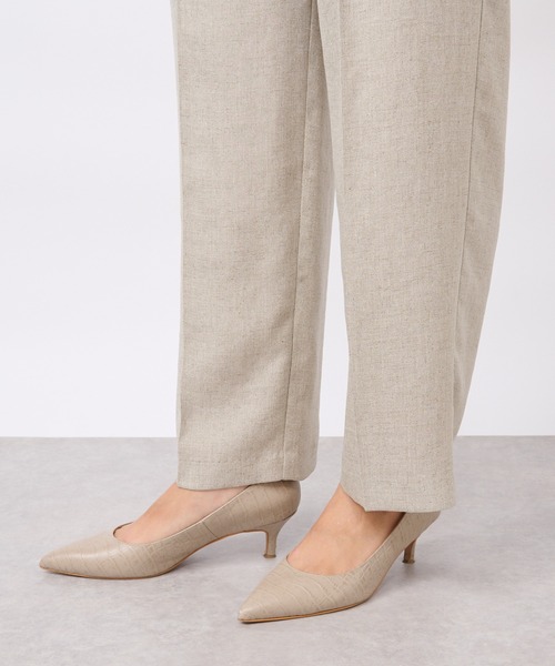 RIVE DROITE（リヴドロワ）の「手洗い可能/リネンライクセミワイドパンツ（その他パンツ・レディース・ブラック/ベージュ・36/38）」の21枚目の写真