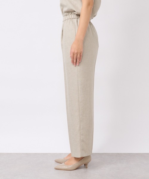 RIVE DROITE（リヴドロワ）の「手洗い可能/リネンライクセミワイドパンツ（その他パンツ・レディース・ブラック/ベージュ・36/38）」の17枚目の写真