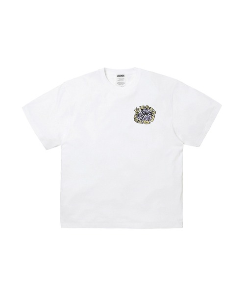LEGENDA（レジェンダ）の「レジェンダ Arch Rose 2023 エンブロイダリー Tシャツ / LEGENDA Arch Rose 2023 Embroidery T-Shirt（Tシャツ/カットソー・メンズ・ホワイト×グリーン/ホワイト系その他/ブラック系その他/ホワイト×パープル/ブラック×パープル/ブラック×グリーン・FREE）」の21枚目の写真