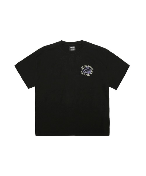 LEGENDA（レジェンダ）の「レジェンダ Arch Rose 2023 エンブロイダリー Tシャツ / LEGENDA Arch Rose 2023 Embroidery T-Shirt（Tシャツ/カットソー・メンズ・ホワイト×グリーン/ホワイト系その他/ブラック系その他/ホワイト×パープル/ブラック×パープル/ブラック×グリーン・FREE）」の13枚目の写真