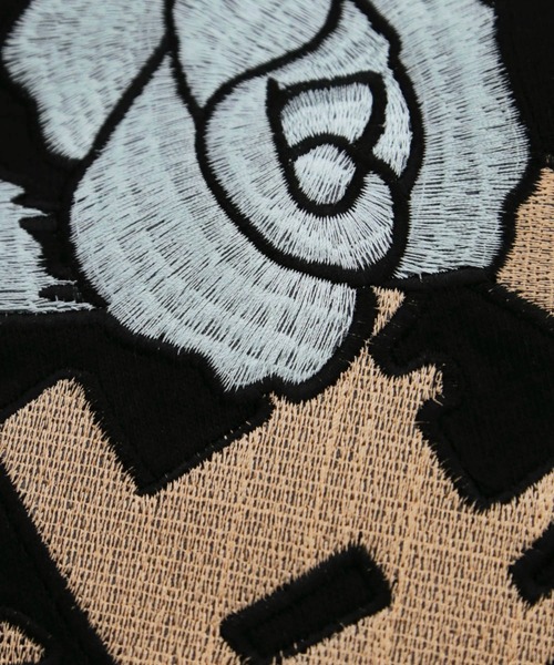 LEGENDA（レジェンダ）の「レジェンダ Arch Rose 2023 エンブロイダリー Tシャツ / LEGENDA Arch Rose 2023 Embroidery T-Shirt（Tシャツ/カットソー・メンズ・ホワイト×グリーン/ホワイト系その他/ブラック系その他/ホワイト×パープル/ブラック×パープル/ブラック×グリーン・FREE）」の16枚目の写真