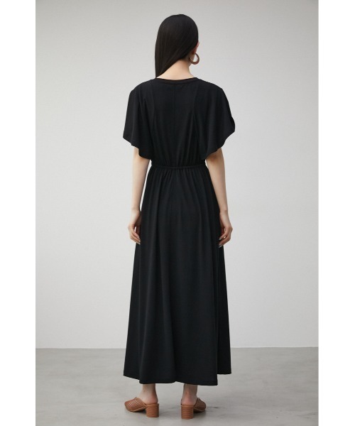 AZUL by moussy（アズールバイマウジー）の「【トライファンクション】 ICE CLEAN FLARE SLEEVE OP/アイスクリーンフレアスリーブワンピース（ワンピース・レディース・ブラック/ライトグリーン/ライトグレー・SMALL/MEDIUM）」の9枚目の写真