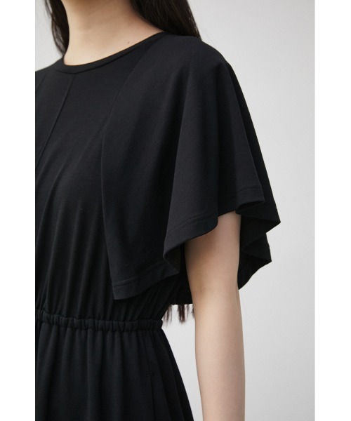 AZUL by moussy（アズールバイマウジー）の「【トライファンクション】 ICE CLEAN FLARE SLEEVE OP/アイスクリーンフレアスリーブワンピース（ワンピース・レディース・ブラック/ライトグリーン/ライトグレー・SMALL/MEDIUM）」の11枚目の写真