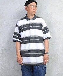 WAIPER.inc | Cal Top STRIPE BORDER POLO SHIRTS(ポロシャツ)