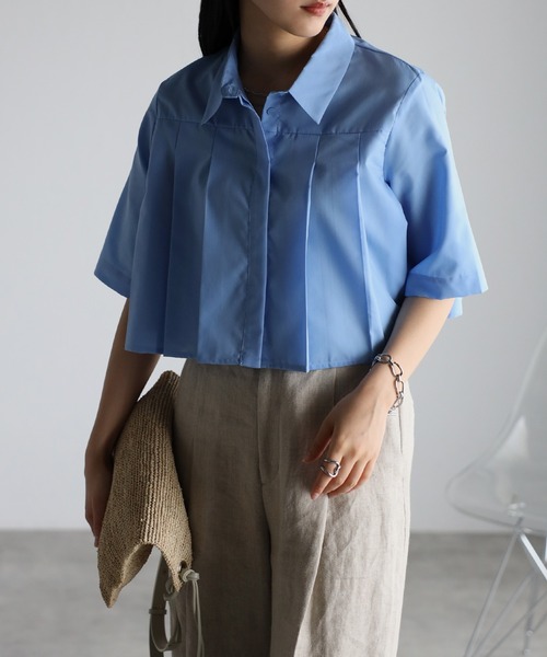 関税込【SELF PORTRAIT】クロップド ツイード ブレザー ブルー 新品未使用】ZARA ザラ ツイード クロップド ジャケット ブルー