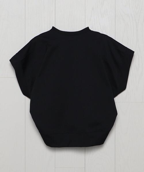 H beauty&youth カットソー ブラック エイチ ビューティー＆ユースのメンズのTシャツ / カットソー