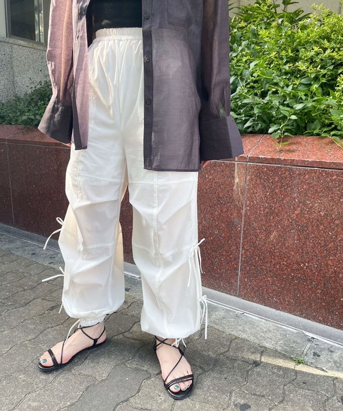 KBF（ケイビーエフ）の「サイドリボンワークパンツ（その他