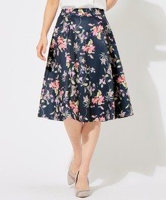 セール】【セットアップ可/シアー/洗える】アンティークフラワー柄