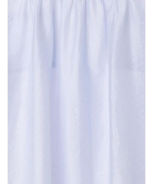 Te chichi（テチチ）の「シアーバンドカラーチュニックシャツ（シャツ/ブラウス・レディース・オフホワイト/ブルー/ブラウン・F）」の19枚目の写真