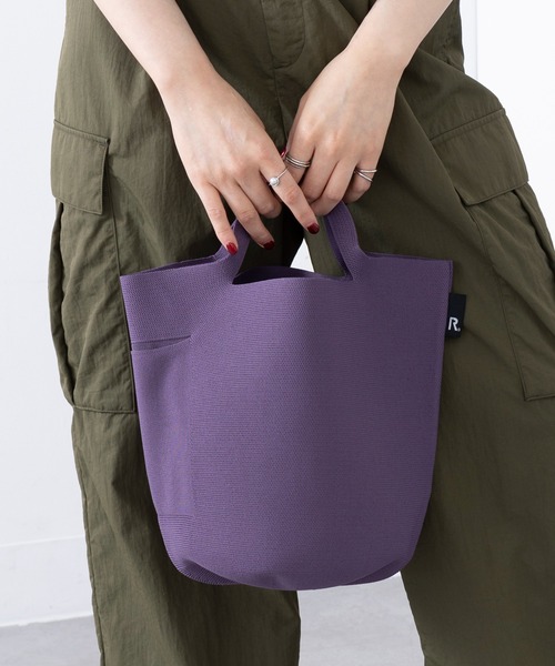 ROOTOTE(ルートート)の「【ROOTOTE】トートバッグ RO.Po-No.デリ(トートバッグ・レディース・ホワイト/カーキ/ブラック/ライトブルー/レッド/パープル/ネイビー/グリーン/ピンク・FREE)」の7枚目の写真