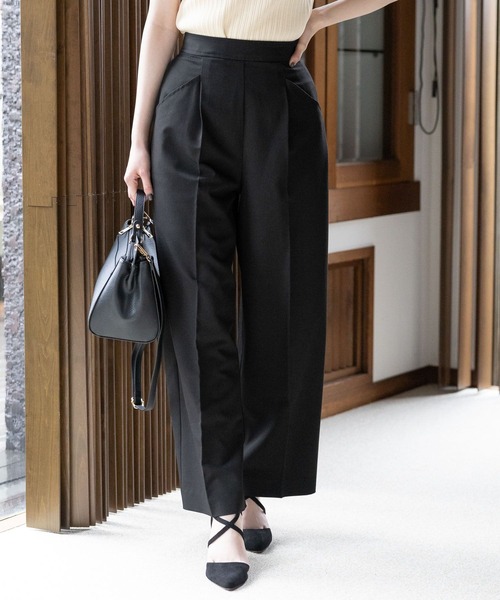 Andemiu(アンデミュウ)の「サスツキパンツ964087(スラックス・レディース・ブラック/グレー/グリーン・SMALL/MEDIUM)」の11枚目の写真