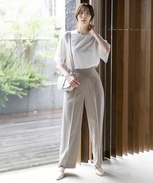 Andemiu(アンデミュウ)の「サスツキパンツ964087(スラックス・レディース・ブラック/グレー/グリーン・SMALL/MEDIUM)」の7枚目の写真