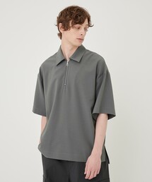 UNITED TOKYO | ストレッチツイル ハーフZIPポロシャツ(半袖)(ポロシャツ)