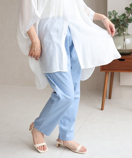 Social GIRL（ソーシャルガール）の「【Social GIRL】シェフパンツ テーパードパンツ イージーパンツ（その他パンツ・レディース・ピンク/グリーン/ベージュ/ブルー/オフホワイト/ブラック/ライトブルー/カーキ・S/LL/L/M）」の20枚目の写真