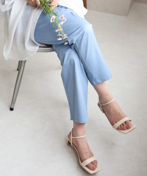 Social GIRL（ソーシャルガール）の「【Social GIRL】シェフパンツ テーパードパンツ イージーパンツ（その他パンツ・レディース・ピンク/グリーン/ベージュ/ブルー/オフホワイト/ブラック/ライトブルー/カーキ・S/LL/L/M）」の21枚目の写真