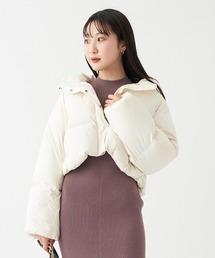 クロップドダウンジャケット