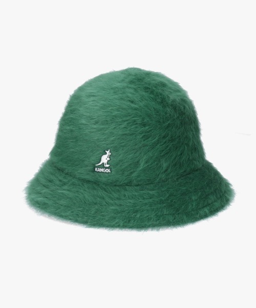 KANGOL（カンゴール）の「KANGOL FURGORA CASUAL（ハット・レディース・レッド/パープル/ブラック/ライトブルー/チェリーレッド/ライトグリーン/オレンジ/アイボリー/ブルー/ネイビー/ブルーグリーン/ダークパープル/グリーン/ピンク/グレー/ライトイエロー/ダークオレンジ/グリーン系1/ブラウン系/ブラック×ゴールド/ブラウン/グリーン系/オレンジ系・LARGE/MEDIUM/SMALL/X-LARGE）」の9枚目の写真