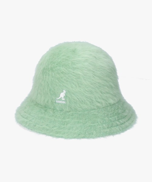 KANGOL（カンゴール）の「KANGOL FURGORA CASUAL（ハット・レディース・レッド/パープル/ブラック/ライトブルー/チェリーレッド/ライトグリーン/オレンジ/アイボリー/ブルー/ネイビー/ブルーグリーン/ダークパープル/グリーン/ピンク/グレー/ライトイエロー/ダークオレンジ/グリーン系1/ブラウン系/ブラック×ゴールド/ブラウン/グリーン系/オレンジ系・LARGE/MEDIUM/SMALL/X-LARGE）」の10枚目の写真