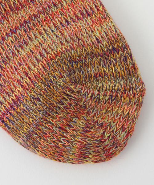 BEAMS(ビームス)の「BEAMS / ミックス柄 3/4 ソックス(ソックス/靴下・メンズ・グレー/ブラック/レッド/イエロー/サックスブルー/ネイビー・ONE SIZE)」の20枚目の写真