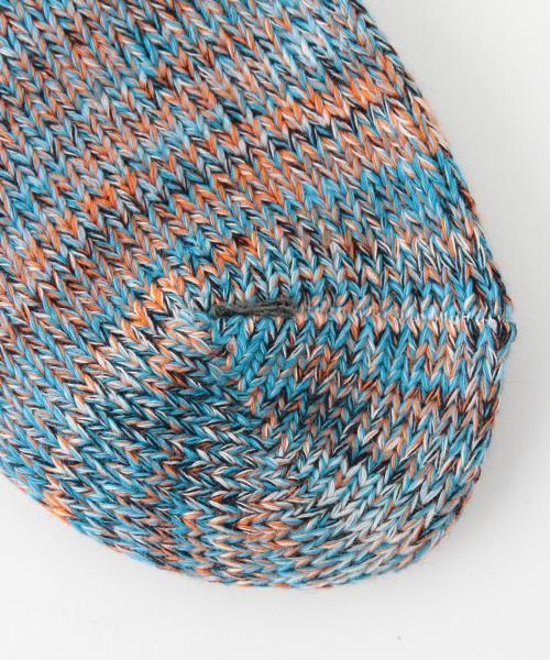 BEAMS(ビームス)の「BEAMS / ミックス柄 3/4 ソックス(ソックス/靴下・メンズ・グレー/ブラック/レッド/イエロー/サックスブルー/ネイビー・ONE SIZE)」の11枚目の写真