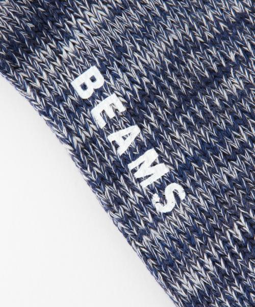 BEAMS(ビームス)の「BEAMS / ミックス柄 3/4 ソックス(ソックス/靴下・メンズ・グレー/ブラック/レッド/イエロー/サックスブルー/ネイビー・ONE SIZE)」の15枚目の写真