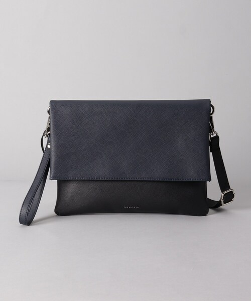 THE SHOP TK （ザ ショップ ティーケー ）の「◆2WAY ショルダー付きクラッチバッグ/結婚式、セレモニー、パーティー、フォーマル、ドレス（クラッチバッグ・メンズ・ブラウン系/ブラック/ブラック系4・00）」の3枚目の写真