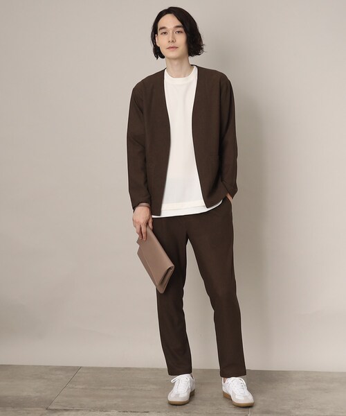 THE SHOP TK （ザ ショップ ティーケー ）の「◆2WAY ショルダー付きクラッチバッグ/結婚式、セレモニー、パーティー、フォーマル、ドレス（クラッチバッグ・メンズ・ブラウン系/ブラック/ブラック系4・00）」の8枚目の写真