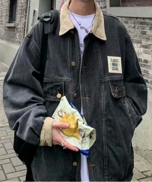 Burner（バーナー）の「【OKUOKU　0909】 ジャケット / デニム / オーバーシルエット oku-outer-665412148898-54 U（デニムジャケット・メンズ・B/A・L/XL/XXL/M）」の2枚目の写真