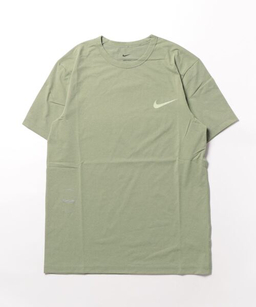 NIKE（ナイキ）の「《NIKEアパレル》DF UV HYVERSE SPNT S/Sﾄｯﾌﾟ（Tシャツ/カットソー・メンズ・ライトグリーン/ブラック/ホワイト・L/XL/M/S）」の3枚目の写真