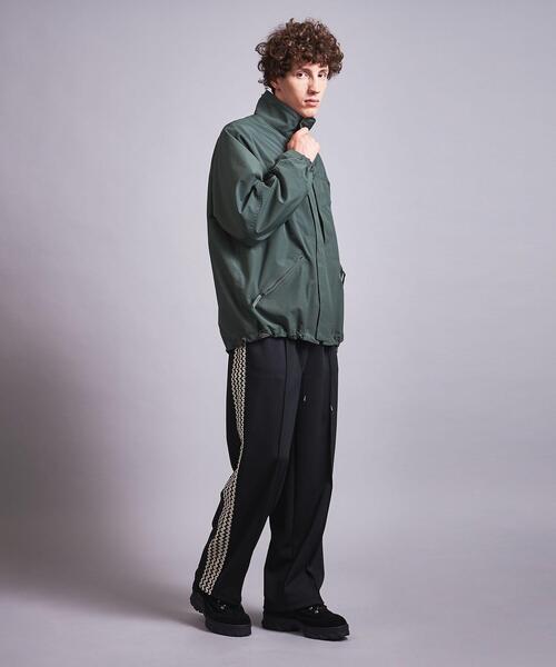 MONKEY TIME（モンキータイム）の「＜monkey time＞ TCウェザー パラトルーパー ジャケット（ブルゾン・メンズ・ブラック/ダークグリーン・M/S/L）」の6枚目の写真