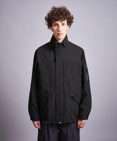 MONKEY TIME（モンキータイム）の「＜monkey time＞ TCウェザー パラトルーパー ジャケット（ブルゾン・メンズ・ブラック/ダークグリーン・M/S/L）」の9枚目の写真