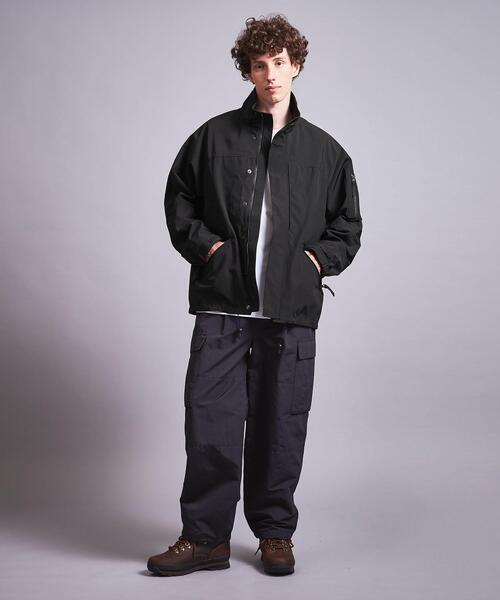 MONKEY TIME（モンキータイム）の「＜monkey time＞ TCウェザー パラトルーパー ジャケット（ブルゾン・メンズ・ブラック/ダークグリーン・M/S/L）」の11枚目の写真