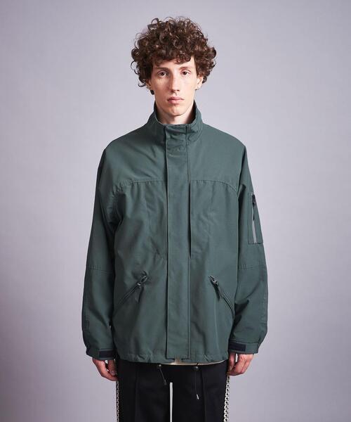 MONKEY TIME（モンキータイム）の「＜monkey time＞ TCウェザー パラトルーパー ジャケット（ブルゾン・メンズ・ブラック/ダークグリーン・M/S/L）」の13枚目の写真