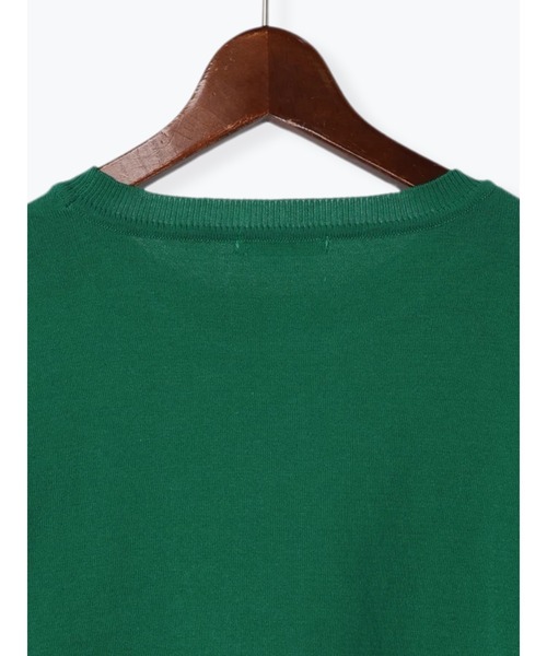 Te chichi（テチチ）の「エンブロイダリースリーブニット（ニット/セーター・レディース・グリーン/オフホワイト/ブラック・F）」の9枚目の写真