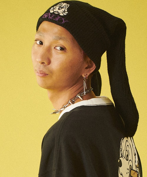 GALFY（ガルフィー）の「【GALFY/ガルフィー】犬耳ニット帽（ニット