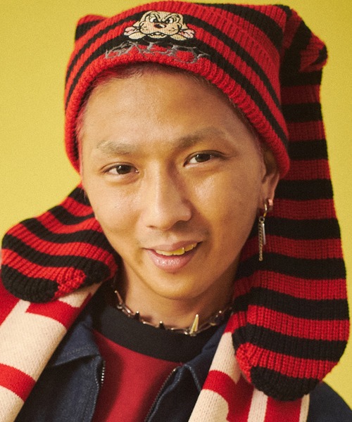 GALFY（ガルフィー）の「【GALFY/ガルフィー】犬耳ニット帽（ニット